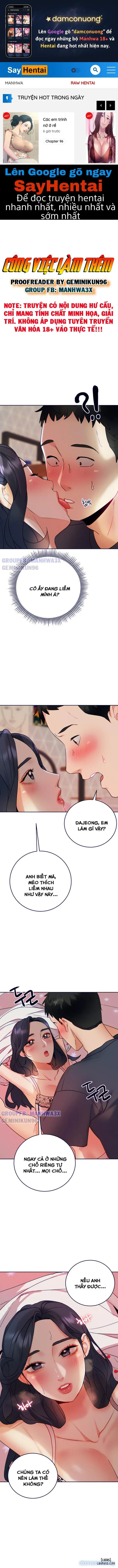 Bất ngờ ngoài ý muốn khi đi làm thêm 