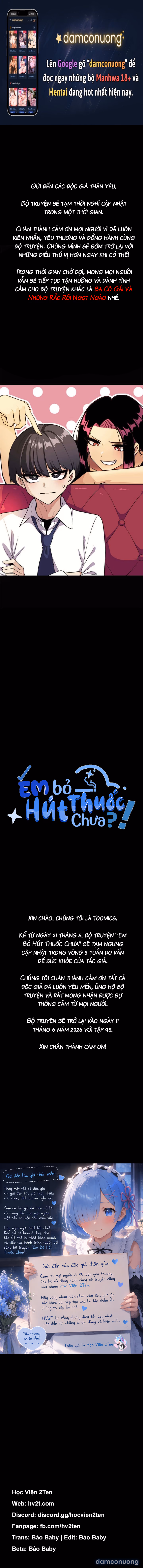Em Bỏ Hút Thuốc Chưa V2 