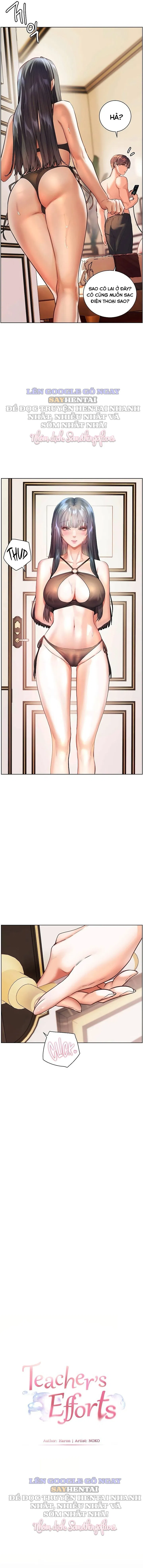 Nỗ lực của gia sư (sex only) 