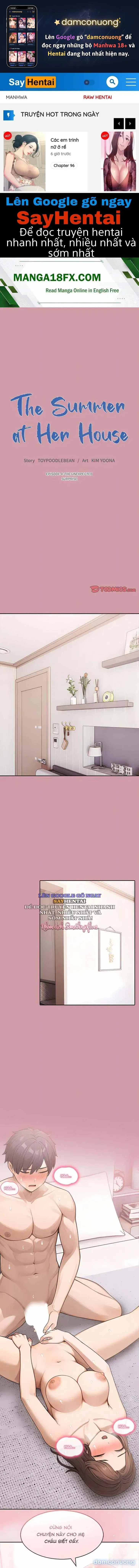 Mùa Hè Năm Đó Tại Nhà Bạn Của Mẹ 