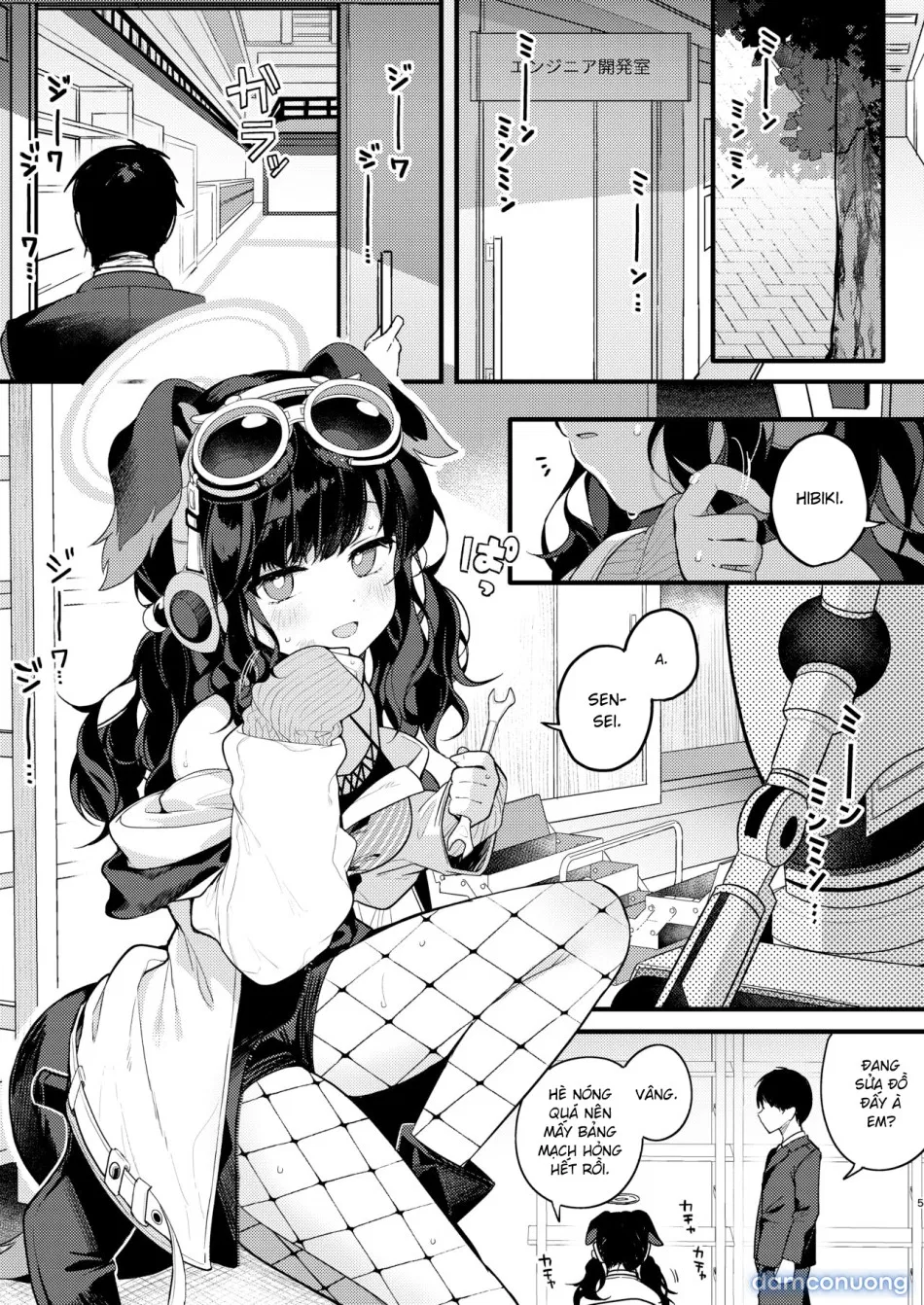 Nekozuka Hibiki hôm nay cũng không thể từ chối. 