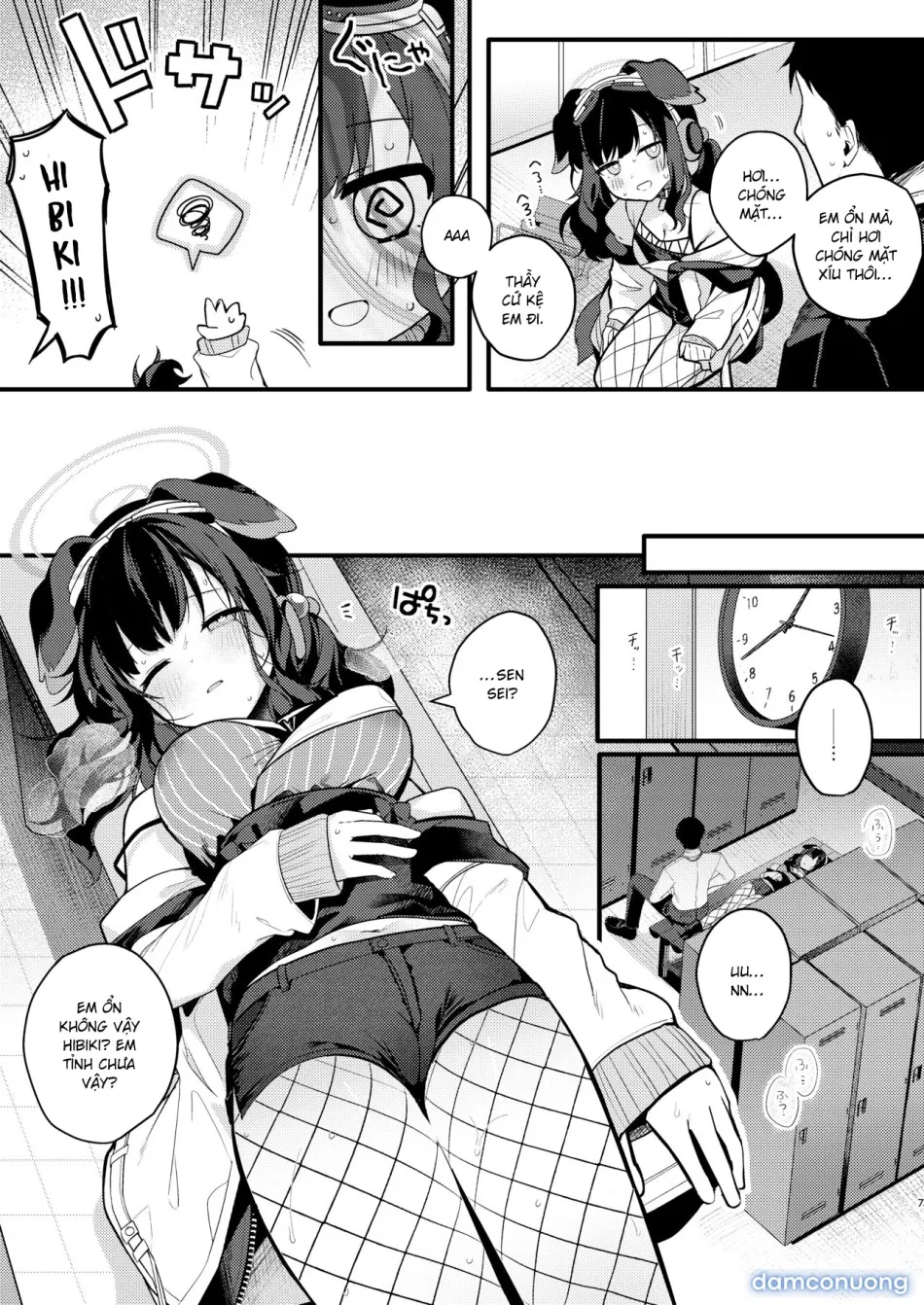 Nekozuka Hibiki hôm nay cũng không thể từ chối. 