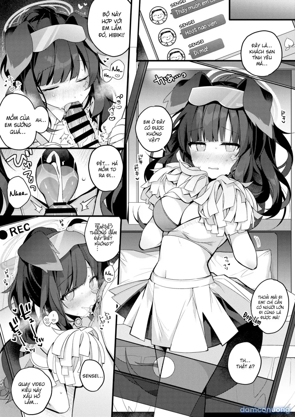 Nekozuka Hibiki hôm nay cũng không thể từ chối. 