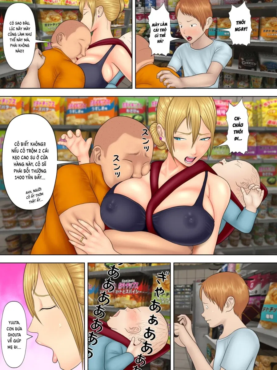 Shoplifting Mom and Store Manager's Sonn 