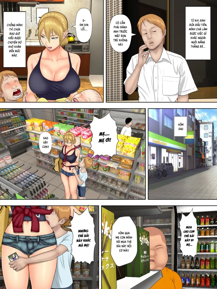 Shoplifting Mom and Store Manager's Sonn 