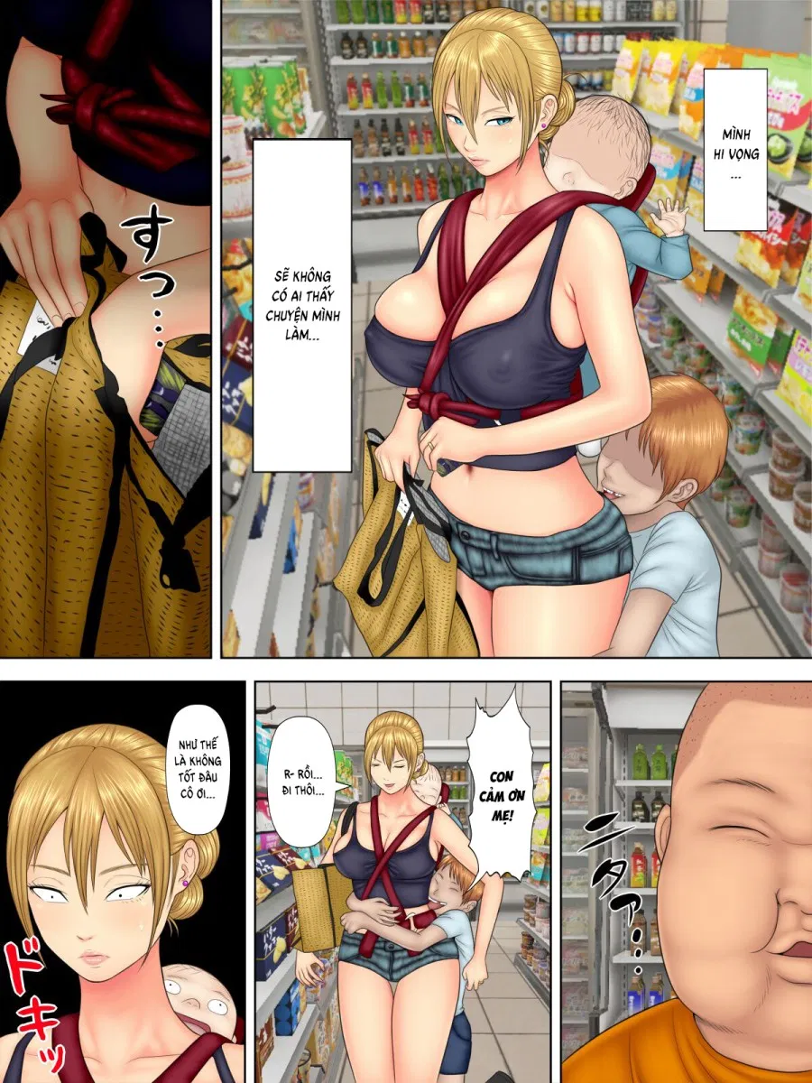 Shoplifting Mom and Store Manager's Sonn 