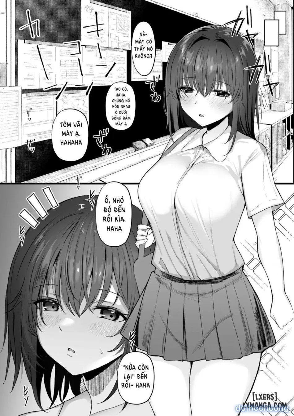 Netorare Black-Haired Girl's Suffer 