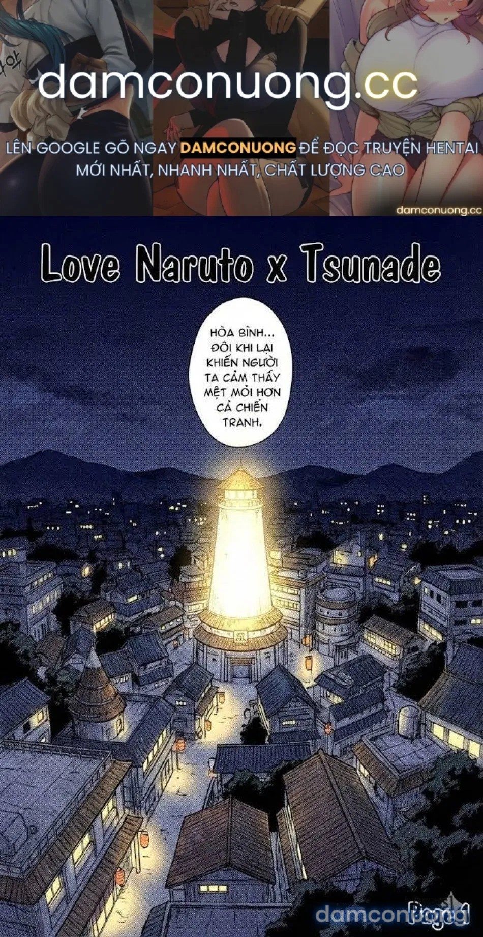 Naruto x Tsunade 