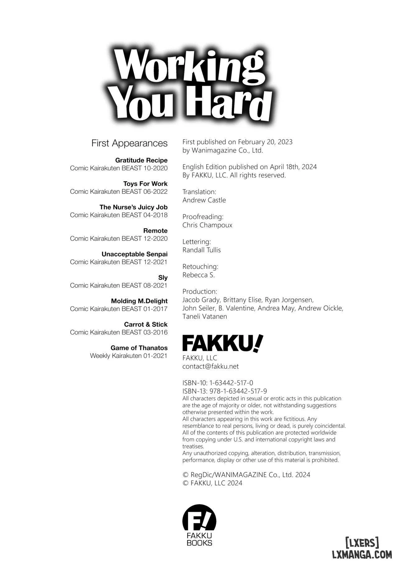 Working You Hard 