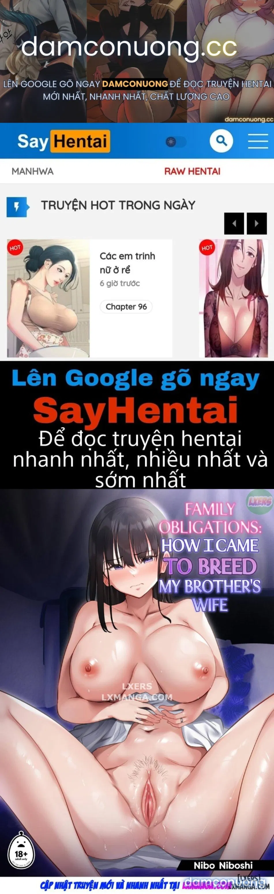 Nghĩa vụ gia đình꞉ Tôi đã sinh ra vợ của anh trai mình như thế nào 