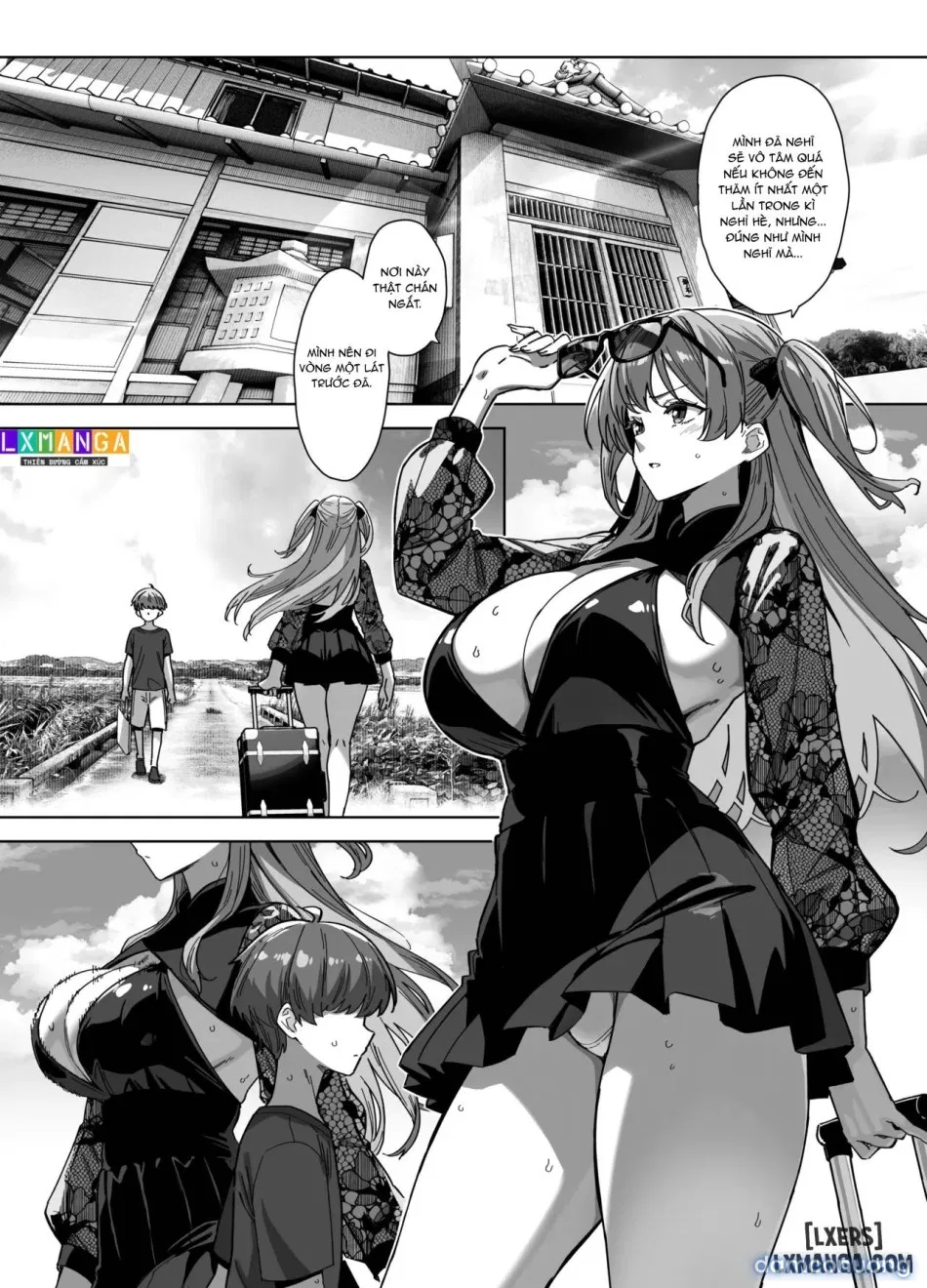 Natsu to Inaka to Yuuwaku shite kuru Dekkai Oshiego 3 + C106 Bonus Book 