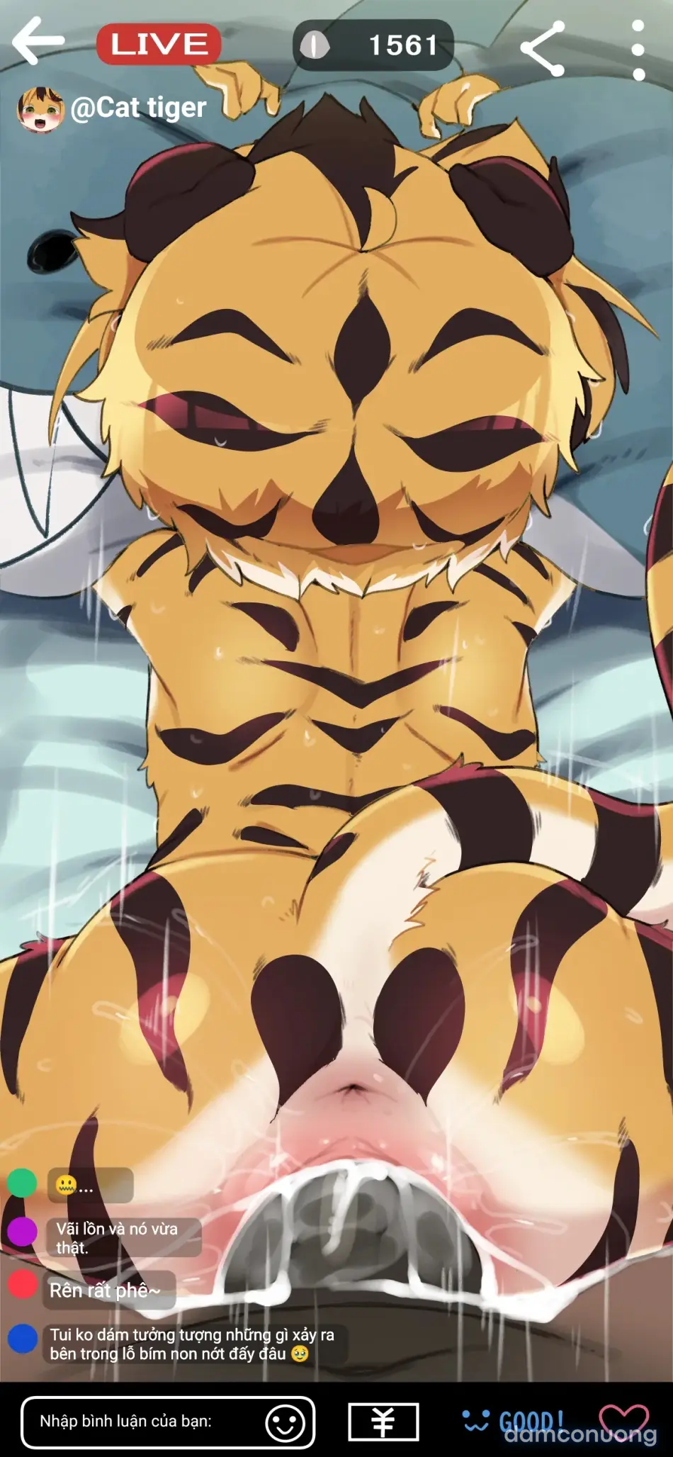Những buổi livestream bất ổn của các bé Furry loli 