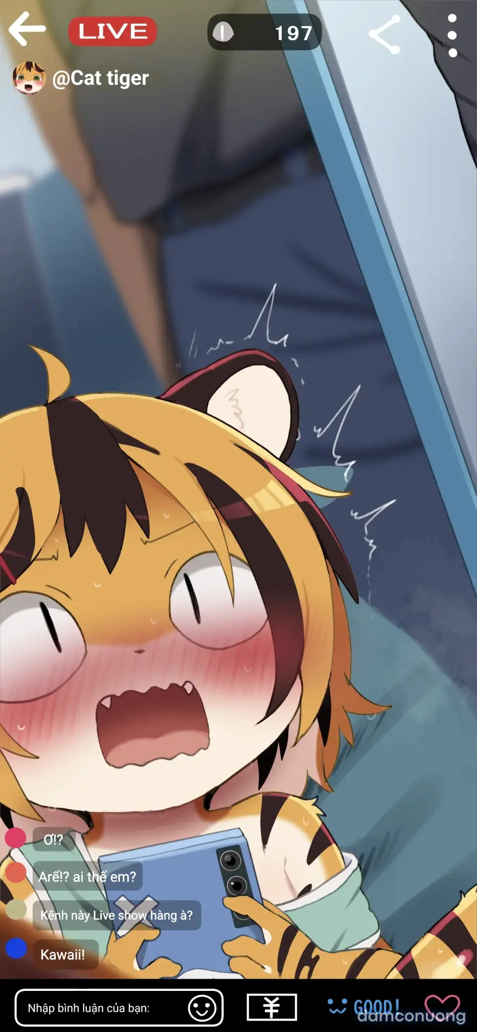 Những buổi livestream bất ổn của các bé Furry loli 