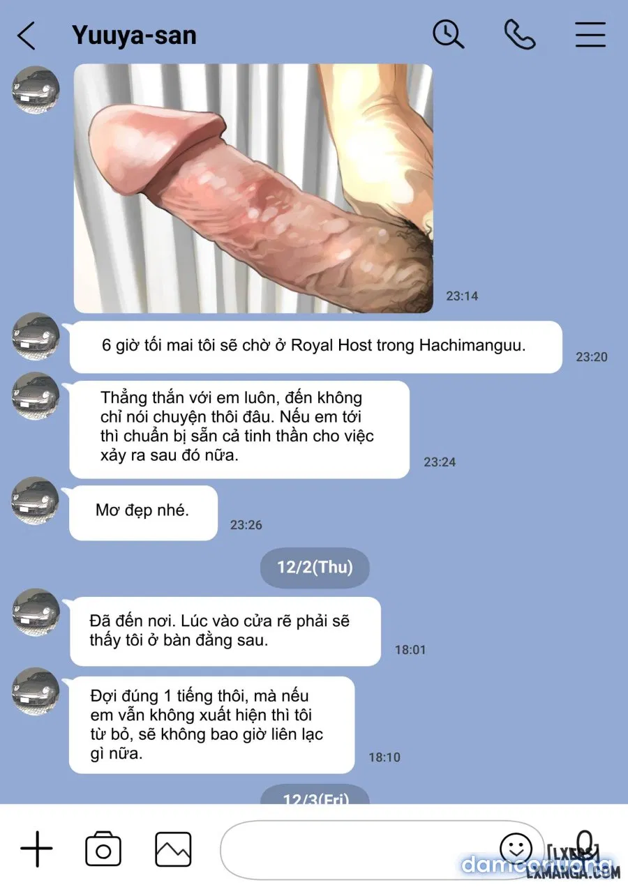 Tôi chỉ định nhìn trộm điện thoại của bạn gái tôi 