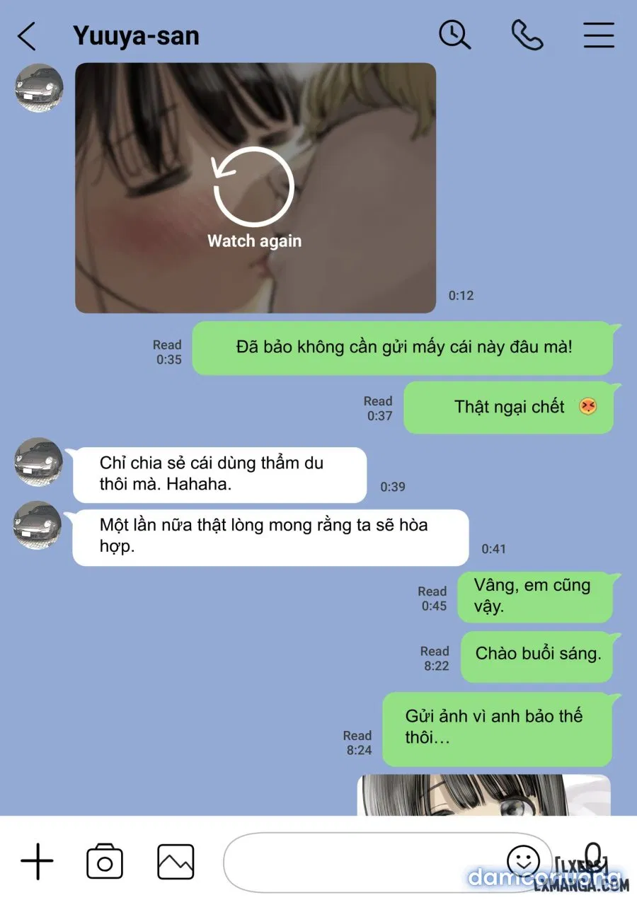 Tôi chỉ định nhìn trộm điện thoại của bạn gái tôi 