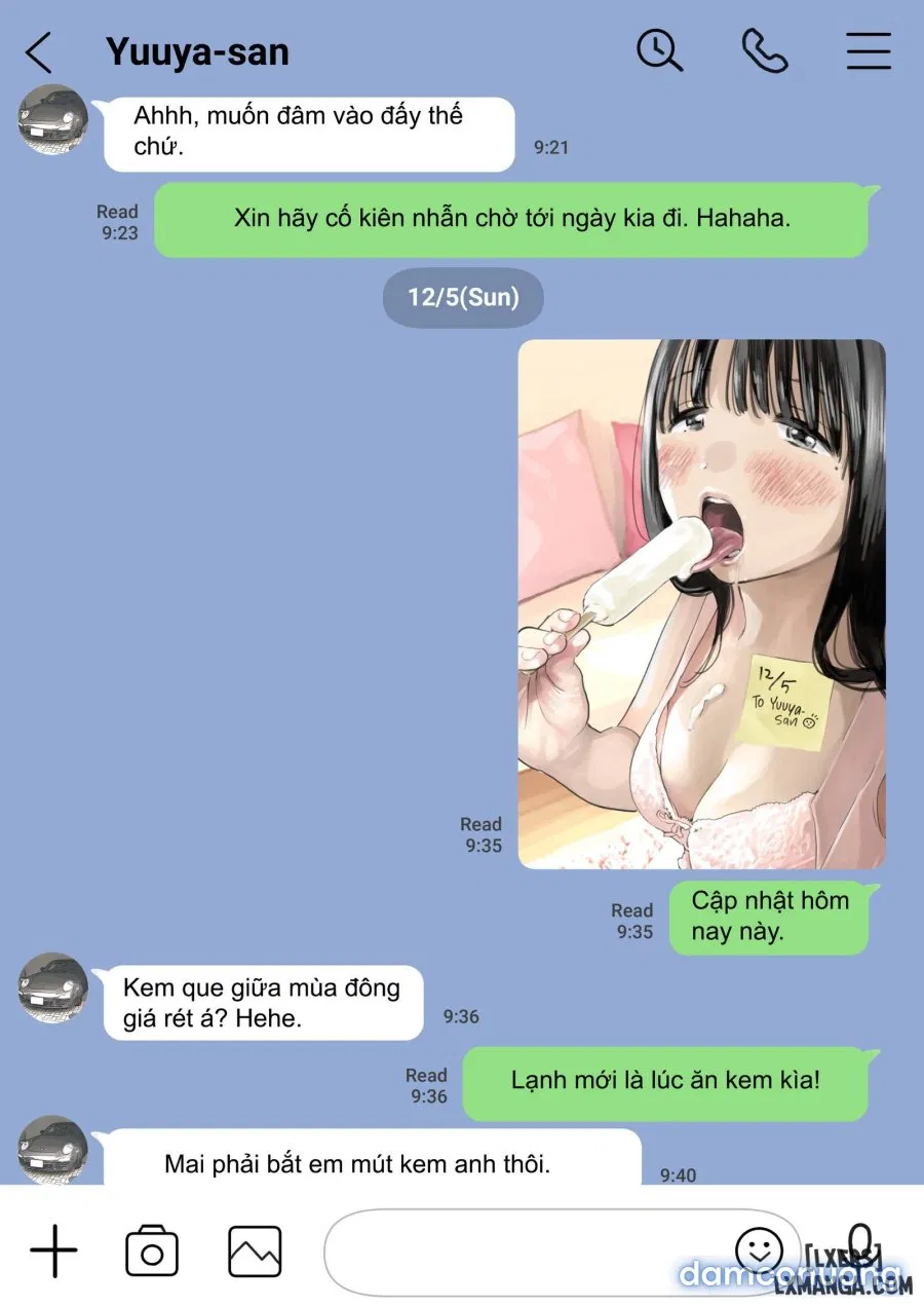 Tôi chỉ định nhìn trộm điện thoại của bạn gái tôi 