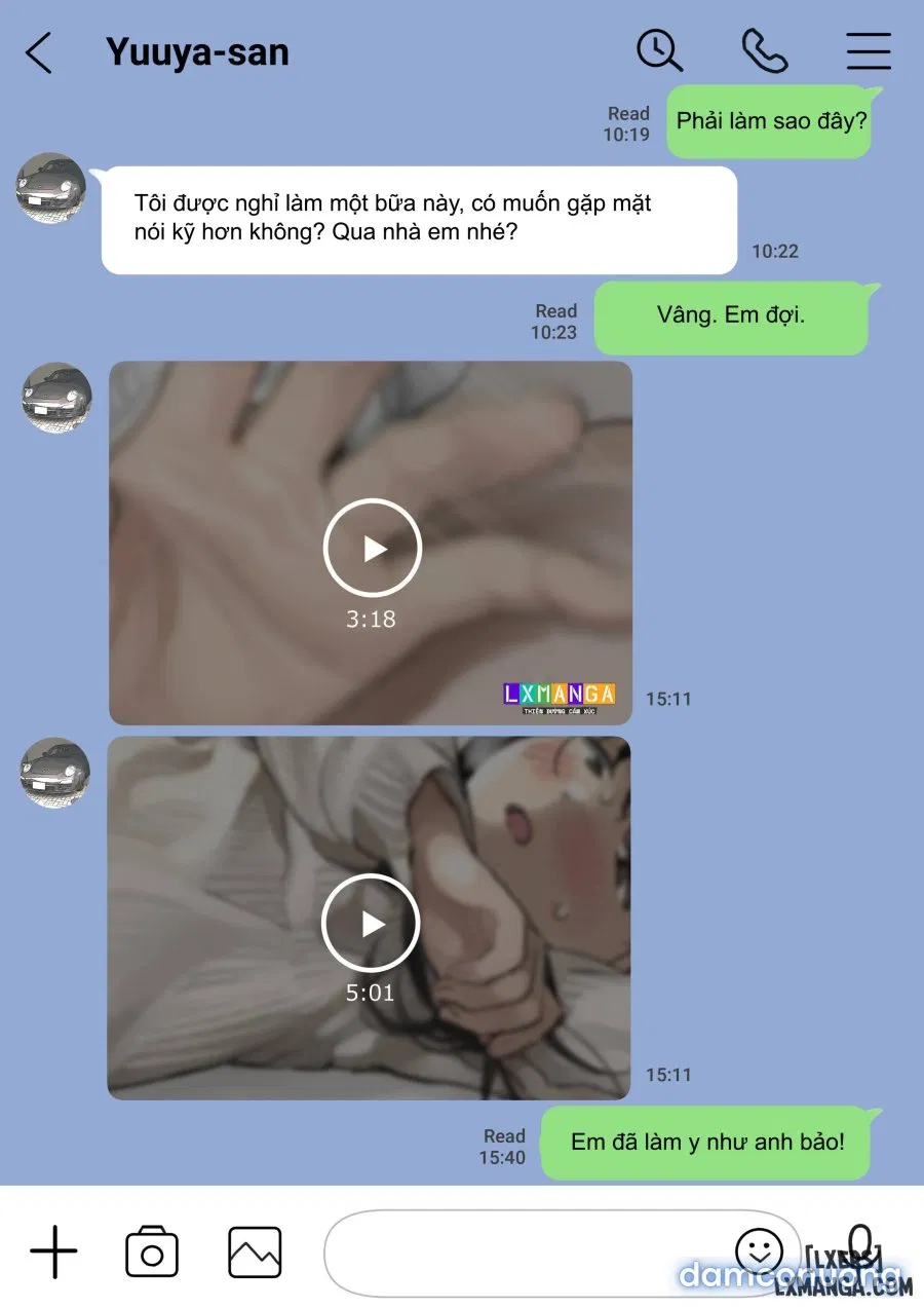 Tôi chỉ định nhìn trộm điện thoại của bạn gái tôi 