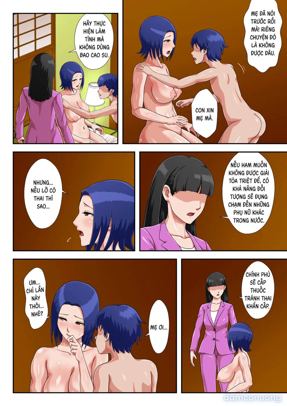 Nếu con muốn sống với mẹ thì… 