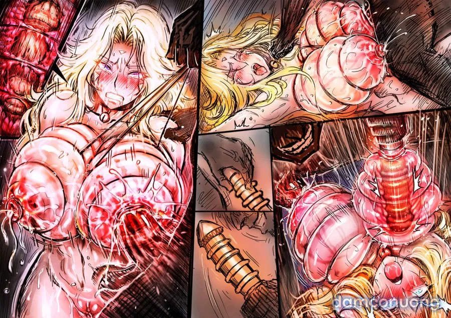 Space Girl Defeated 