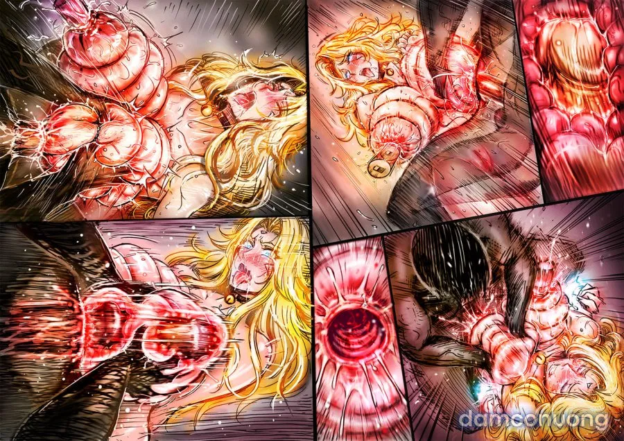 Space Girl Defeated 
