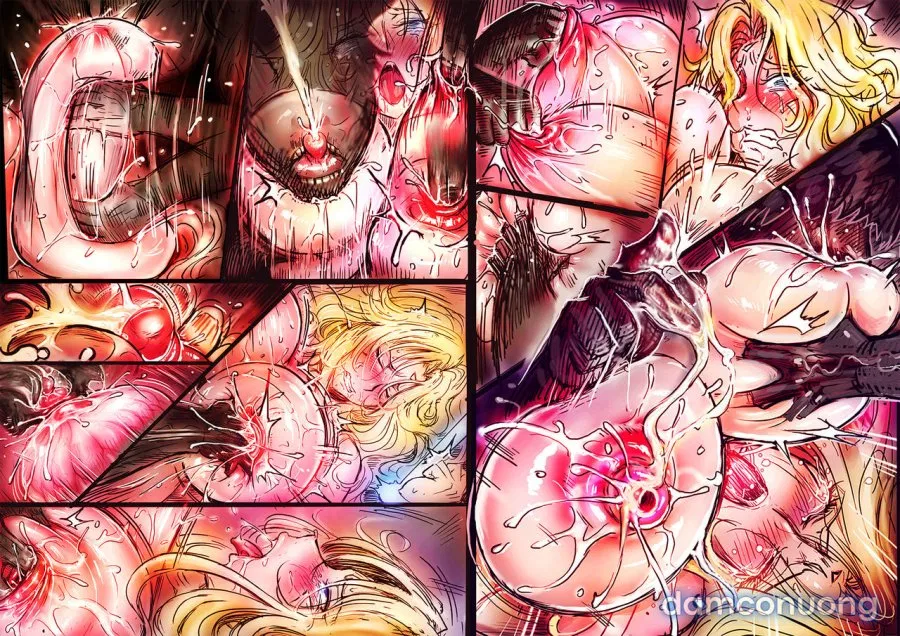 Space Girl Defeated 