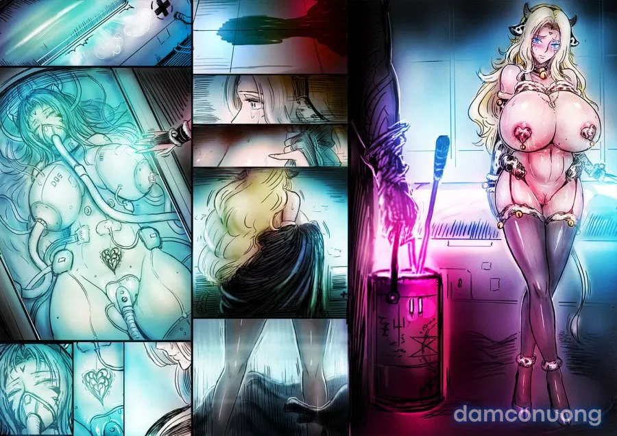 Space Girl Defeated 