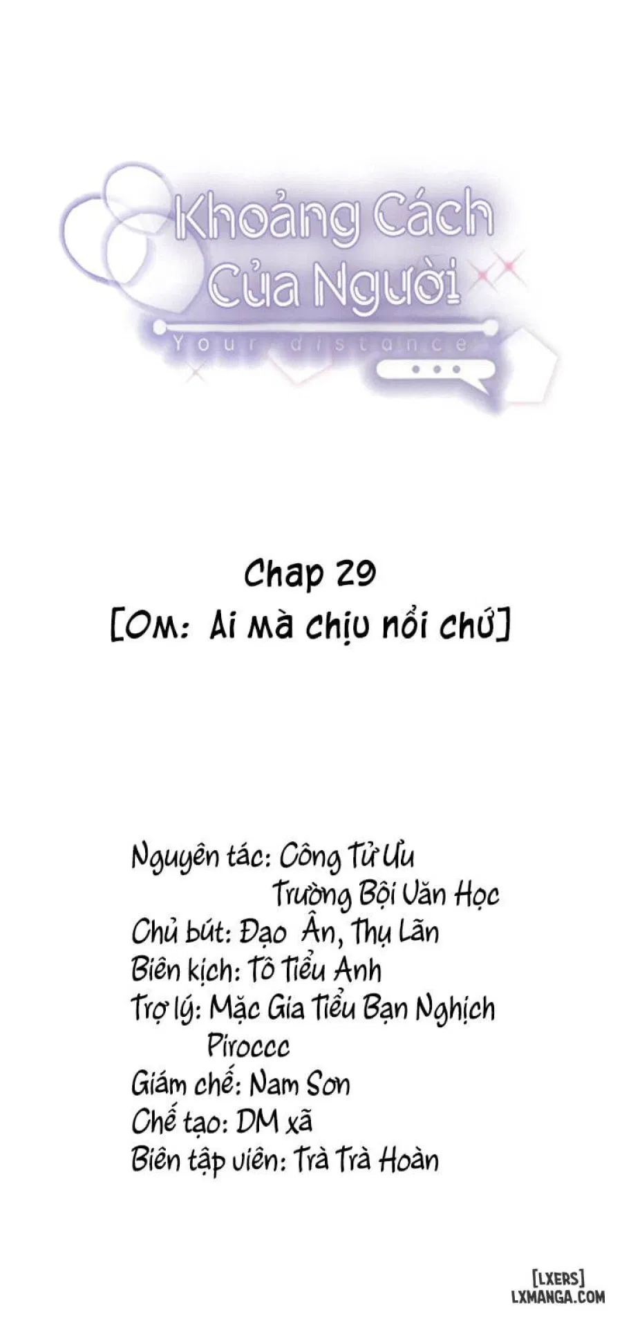 Khoảng cách của người 