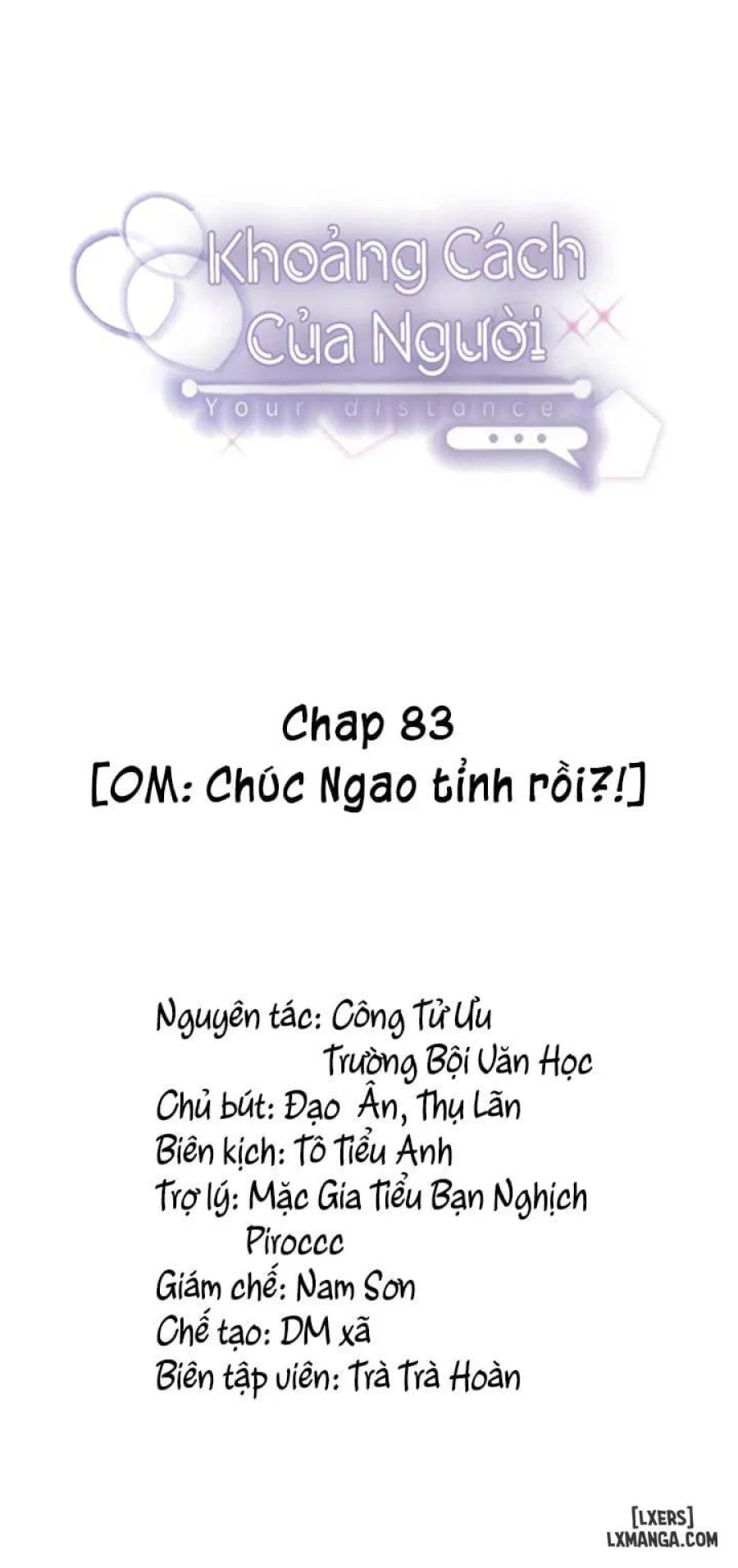 Khoảng cách của người 