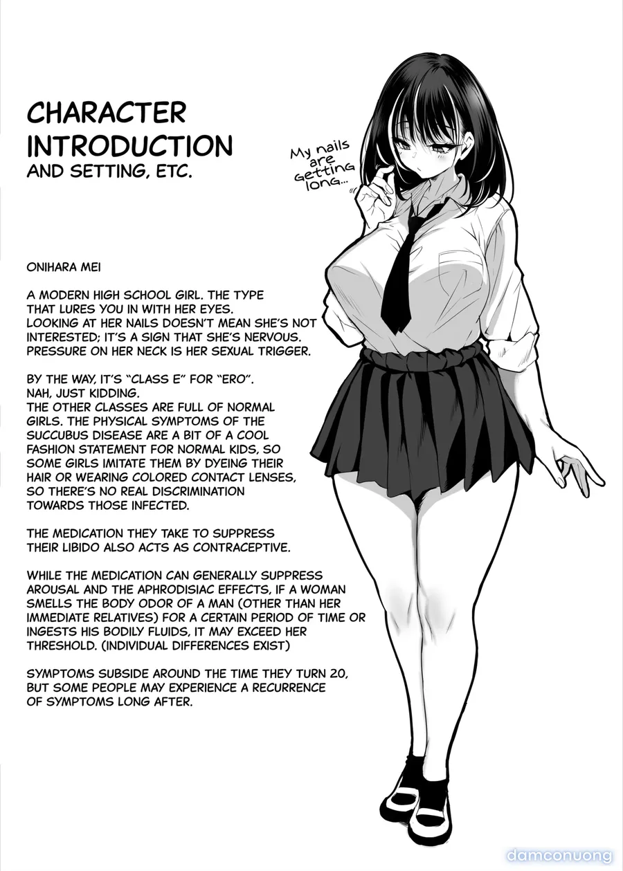 2-nen E-gumi Zenin Succubus Shusseki Bangou 5-ban Onihara Mei no Baai 
