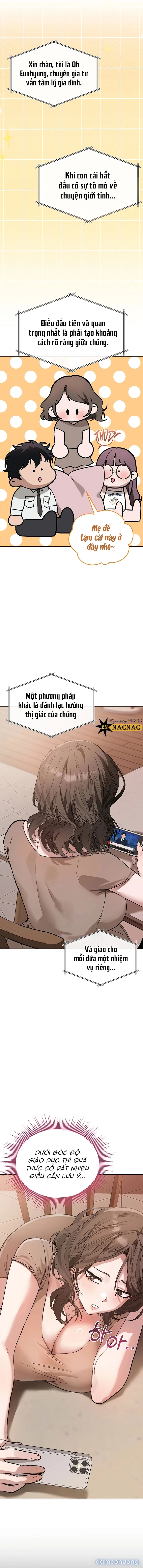 Sống cùng cô giáo. 