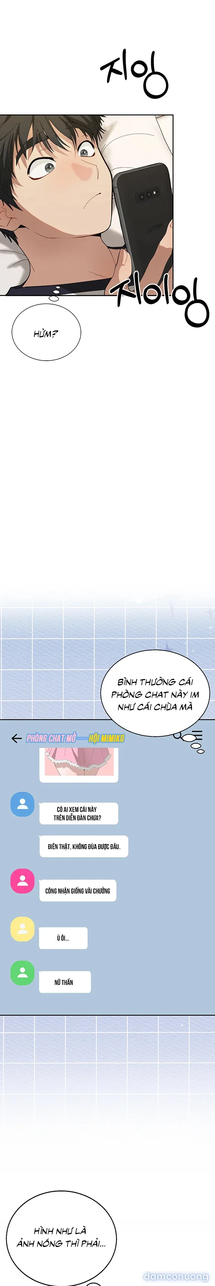 Sống cùng cô giáo. 