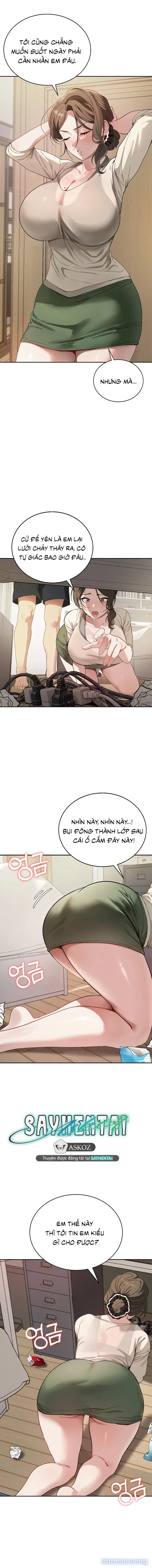 Sống cùng cô giáo. 