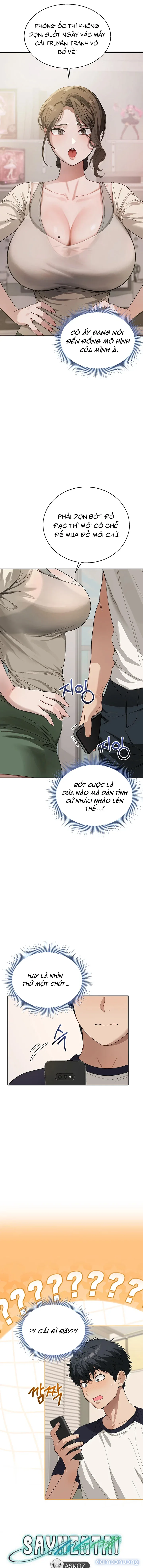 Sống cùng cô giáo. 
