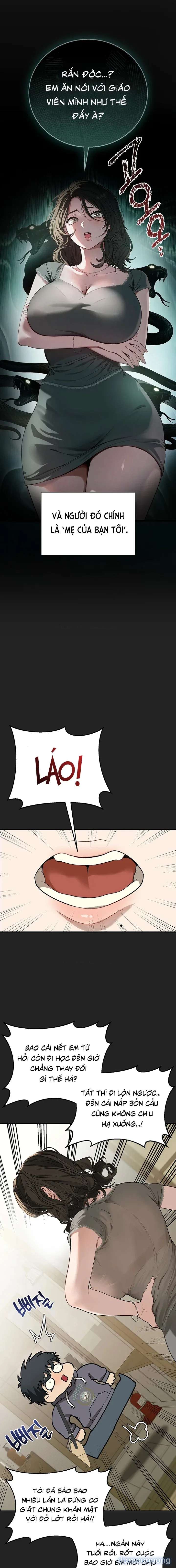 Sống cùng cô giáo. 