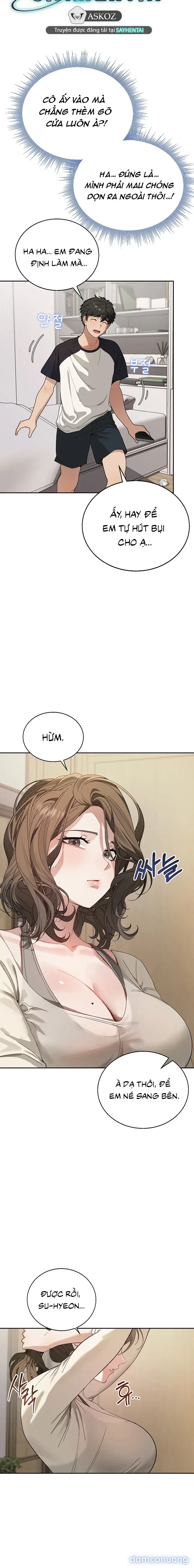 Sống cùng cô giáo. 