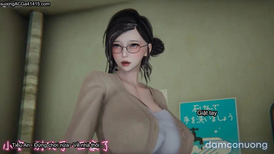 [见人就打] 漂亮妈妈的过家家游戏 