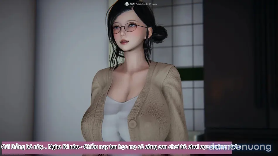 [见人就打] 漂亮妈妈的过家家游戏 