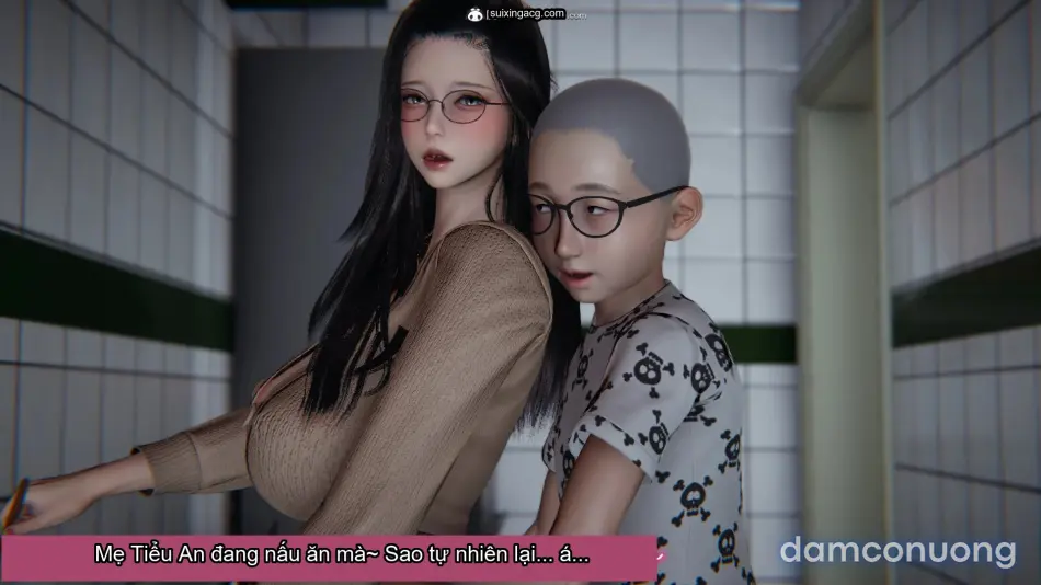 [见人就打] 漂亮妈妈的过家家游戏 