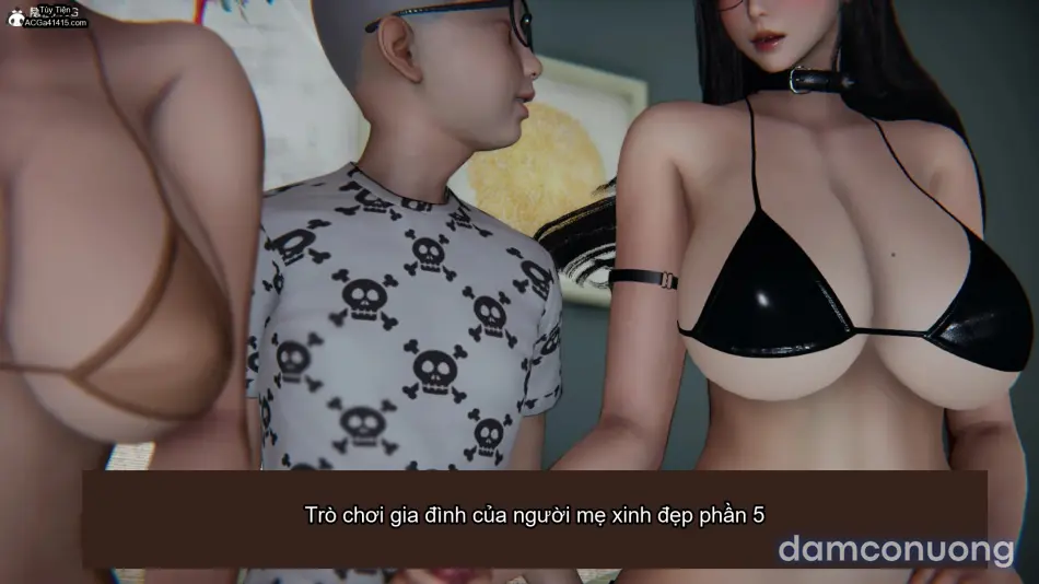 [见人就打] 漂亮妈妈的过家家游戏 