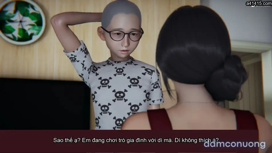 [见人就打] 漂亮妈妈的过家家游戏 