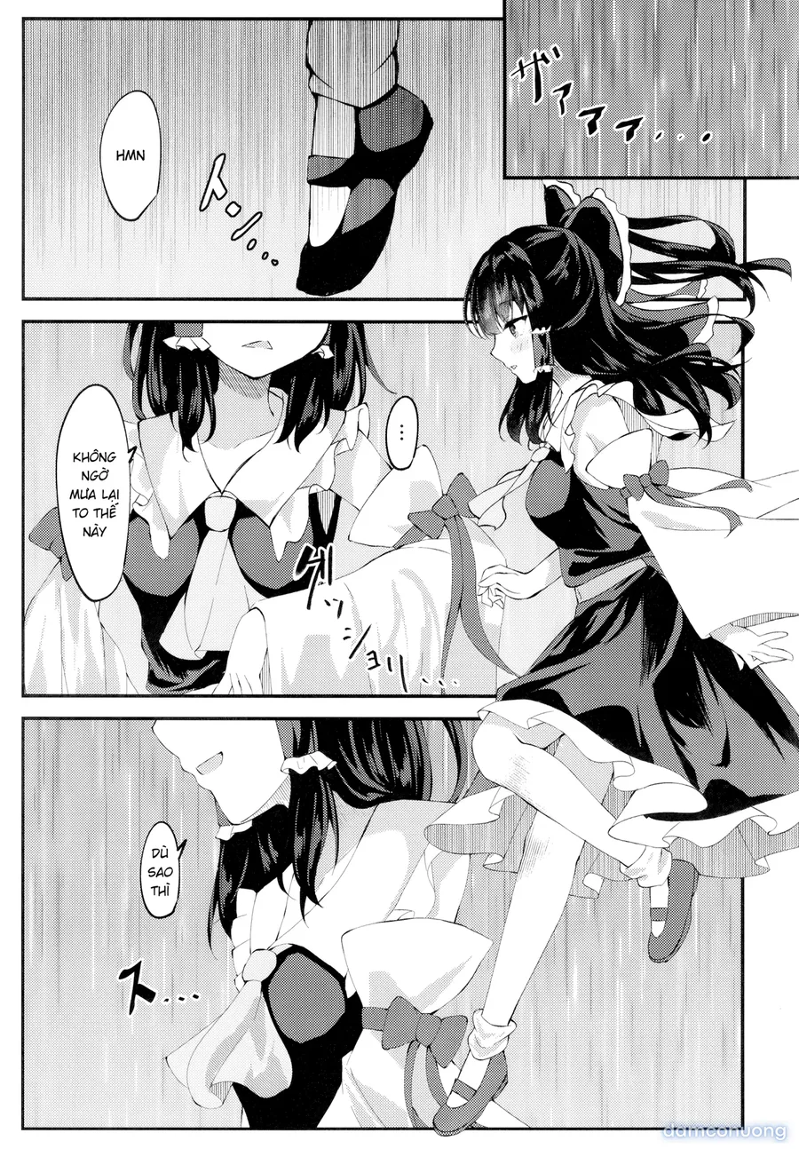 Reimu ướt sũng!! 