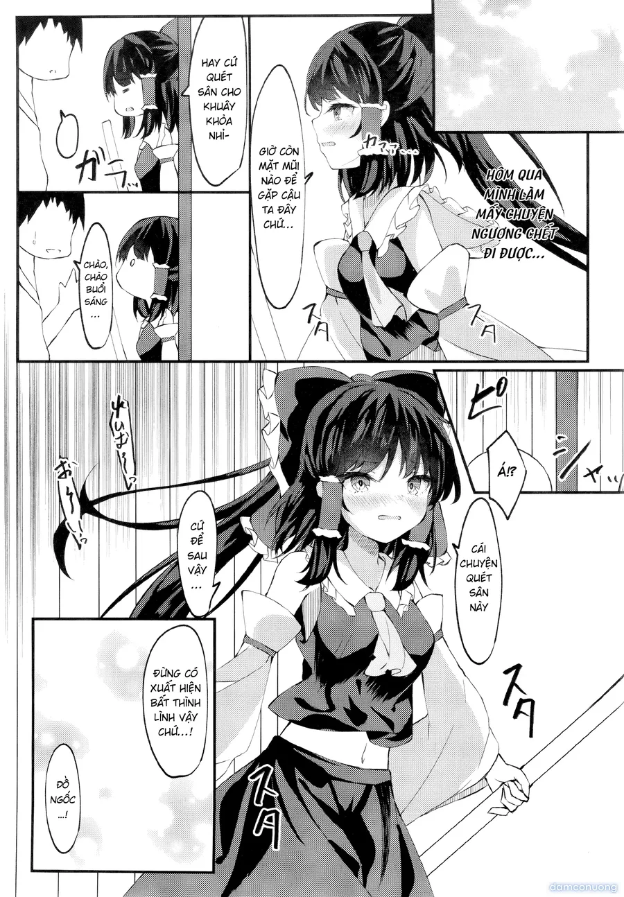 Reimu ướt sũng!! 