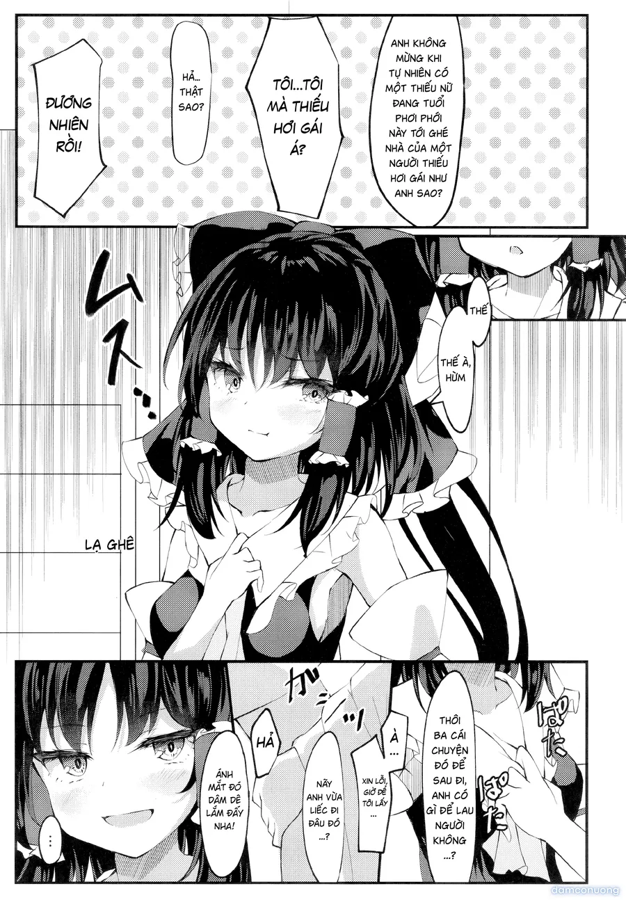 Reimu ướt sũng!! 