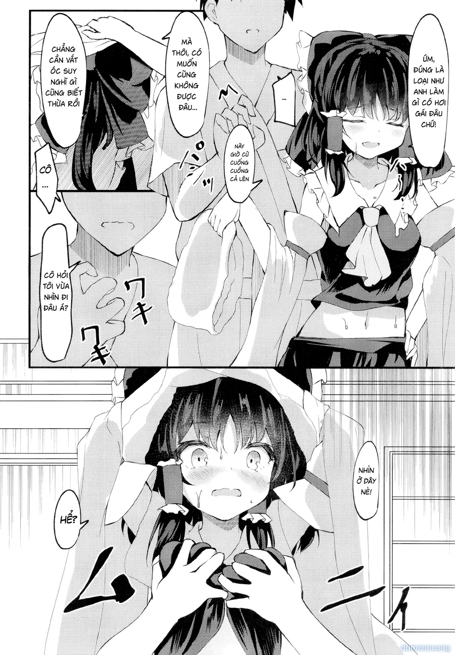 Reimu ướt sũng!! 