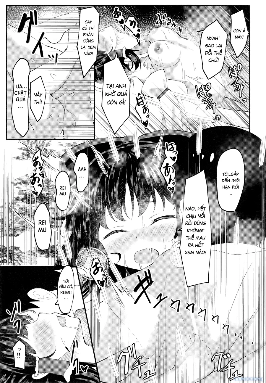Reimu ướt sũng!! 