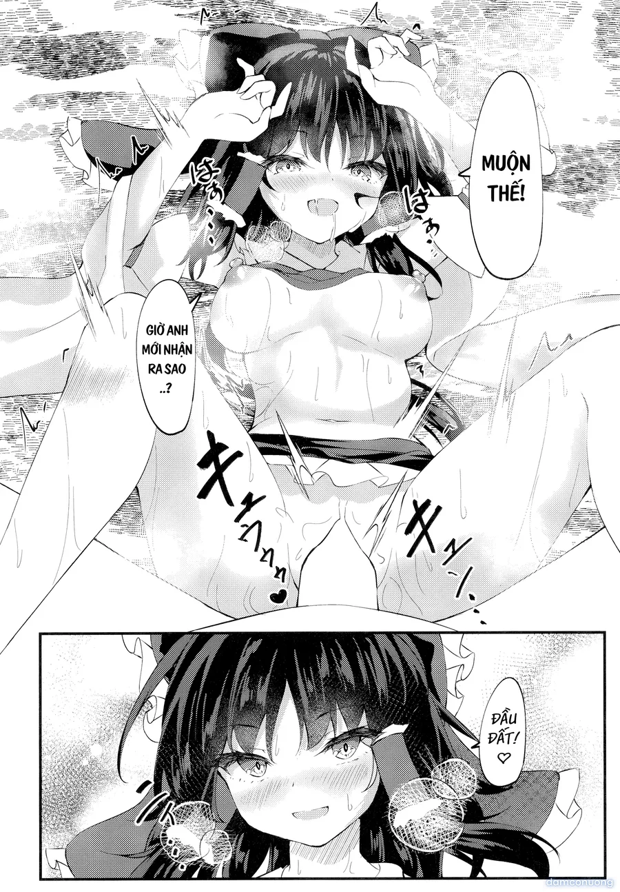 Reimu ướt sũng!! 