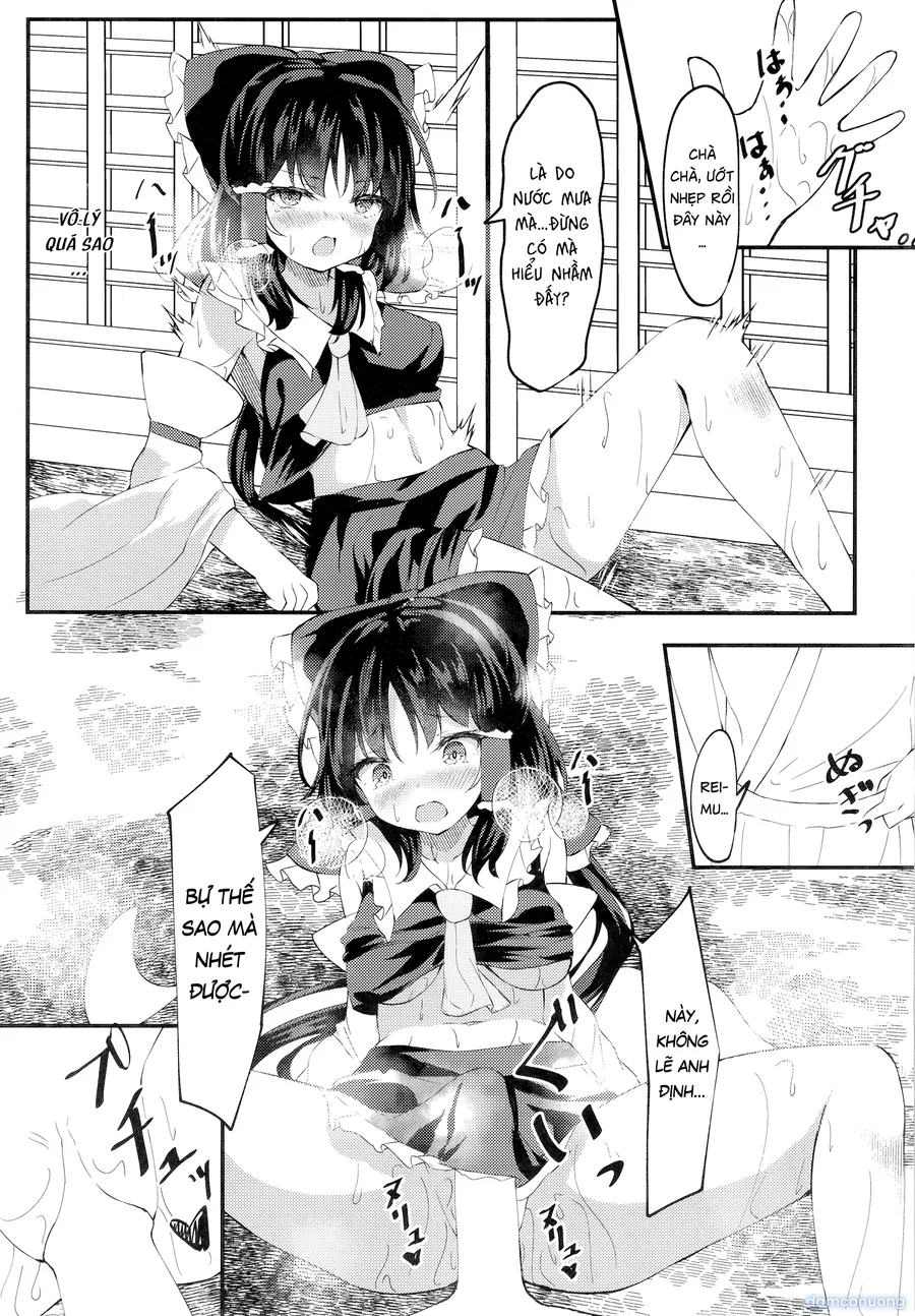 Reimu ướt sũng!! 