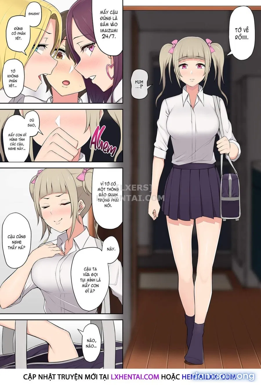 Imaizumi đưa cả bầy Gyaru về nhà mình 