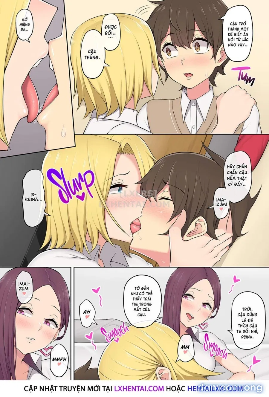 Imaizumi đưa cả bầy Gyaru về nhà mình 