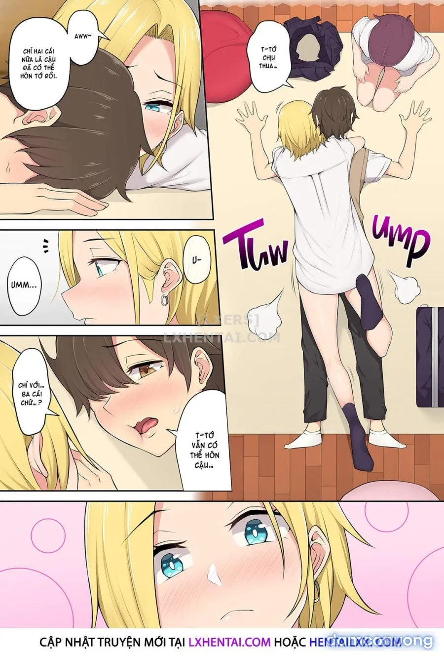 Imaizumi đưa cả bầy Gyaru về nhà mình 